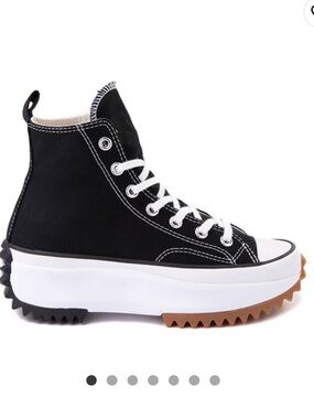 Converse Run Star Hike Platform High-Top Canvas Sneaker women sz 7 men sz 5.5